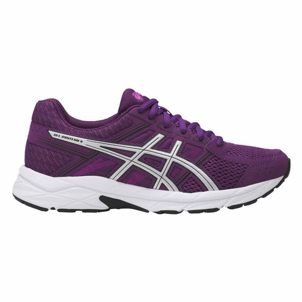 Asics Gel Contend 4 Grape Purple and Silver